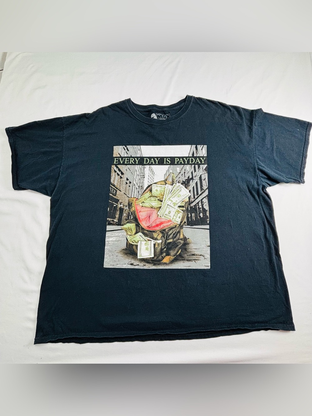 Every Day Is Payday Black Graphic Tee M562